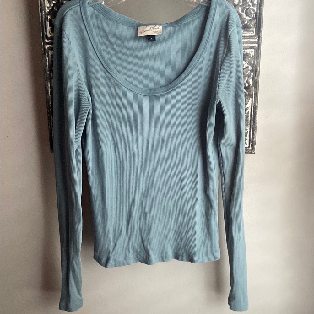Universal Thread Blue Fitted Blouse